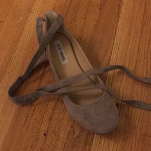 Steve Madden Lace-up ballet flats